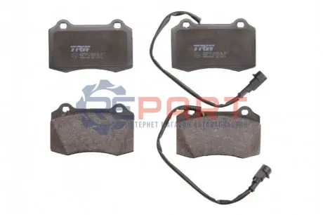 Комплект гальмівних колодок передн, ALFA ROMEO GTV, SPIDER FIAT COUPE TESLA MODEL X 2.0-Electric 09.94 TRW GDB1392 Купити в Україні