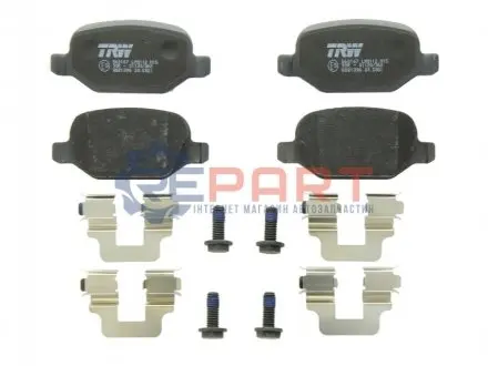 Фото Колодки гальмівні (задні) Alfa Romeo 147/156/Fiat Linea/Lancia Lybra 99- TRW (GDB1396) зображення 1