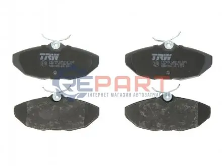 Комплект гальмівних колодок задн, DODGE VIPER FORD USA THUNDERBIRD JAGUAR S-TYPE II, XJ LINCOLN LS 2.7D-8.0 10.97 TRW GDB1398
