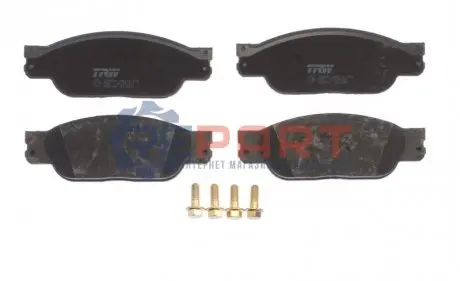 Комплект гальмівних колодок передн, FORD USA THUNDERBIRD JAGUAR S-TYPE II LINCOLN LS 2.5-4.2 05.98 TRW GDB1401