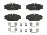 Колодки гальмівні (передні) Renault Clio II 00-09/Laguna 93-01/Megane/Scenic/Safrane 96-03 GDB1405