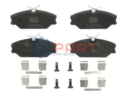 Фото 1 — Колодки гальмівні (передні) Renault Clio II 00-09/Laguna 93-01/Megane/Scenic/Safrane 96-03 TRW (GDB1405) Фото Колодки гальмівні (передні) Renault Clio II 00-09/Laguna 93-01/Megane/Scenic/Safrane 96-03 TRW (GDB1405) зображення 1