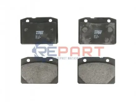 Тормозные колодки, дисковые. TRW GDB140