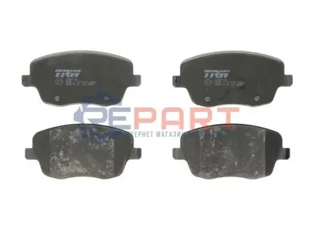 Фото Колодки гальмівні (передні) Seat Cordoba/Ibiza IV/VW Polo/Skoda Fabia 99-15/Roomster 06-15 TRW (GDB1414) зображення 1
