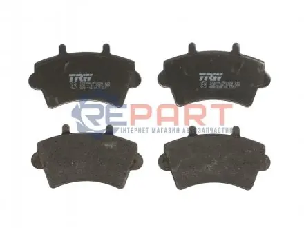 Фото Колодки тормозные (передні) Nissan Interstar 02- TRW (GDB1442) зображення 1