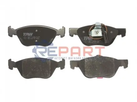 Фото Тормозные колодки, дисковые. TRW (GDB1445) изображение 1