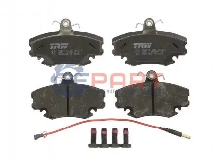 Фото Тормозные колодки, дисковые. TRW (GDB1465) изображение 1