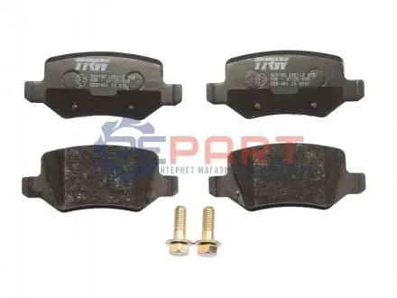 Фото Колодки гальмівні (задні) MB A-class (W168/W169) 97-12/Vaneo (W414) 02-05 замінено на 0986494023 TRW (GDB1481) зображення 1