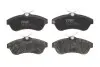 Комплект гальмівних колодок передн, CITROEN C2, C2 ENTERPRISE, C3 I, C3 PLURIEL 1.4-1.6D 02.02 TRW (GDB1496) зображення 1