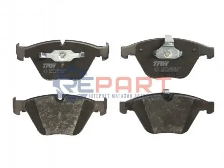 Колодки гальмівні (передні) BMW 3 (E90) 07-13/5 (E60/E61)/6 (E63/E64) 03-10/7 (E65/E66/E67) 01-08 TRW GDB1498 Купити в Україні