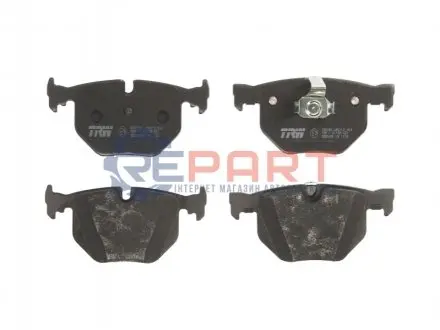 Фото Колодки гальмівні (задні) BMW 7 (E65/E66/E67) 01-08 (Ate) TRW (GDB1499) зображення 1