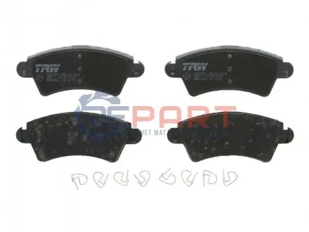 Тормозные колодки, дисковые. TRW GDB1501