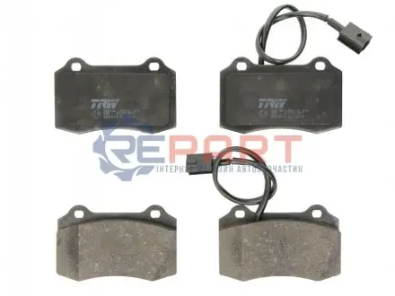 Тормозные колодки, дисковые. TRW GDB1519