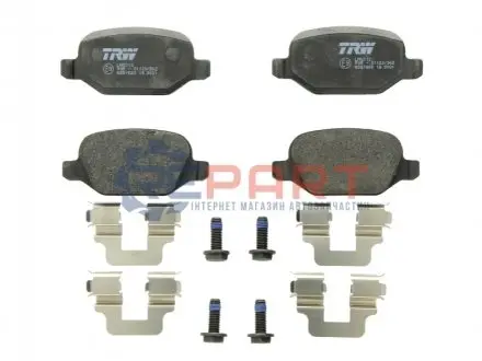 Тормозные колодки, дисковые. TRW GDB1520