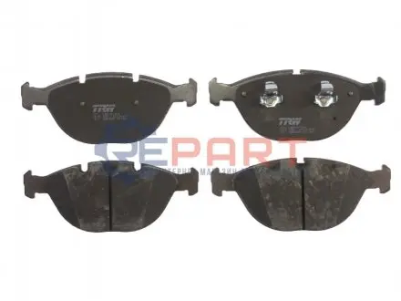 Комплект гальмівних колодок передн, BMW X5 (E53) 4.4/4.6/4.8 01.00-10.06 TRW GDB1529 Купити в Україні