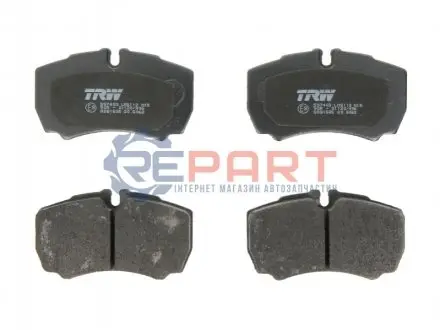 Фото Тормозные колодки, дисковые. TRW (GDB1535) изображение 1
