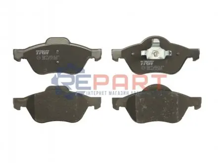 Фото Колодки гальмівні (задні) MB (W202/203/208/210) 93-11/ Crysler Crossfire 3.2 03-08 TRW (GDB1540) зображення 1