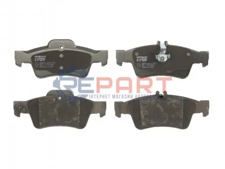 Фото Колодки гальмівні (задні) MB E-class (W211/W212)/CLS-class (C218) 02-17/S-class (W220/W221) 98-13 TRW (GDB1546) зображення 1