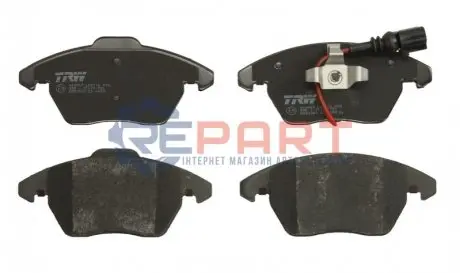 Колодки гальмівні (передні) VW Caddy 03-15 (з датчиком) замінено на 0986424797 TRW GDB1550 Купити в Україні