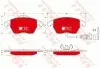 Тормозные колодки, дисковые. TRW (GDB1550DTE) изображение 1