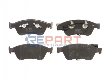 Фото Колодки гальмівні (передні) VW Phaeton/ Audi A6/A8 04-16 (Ate-Teves) (з датчиком) TRW (GDB1553) зображення 1