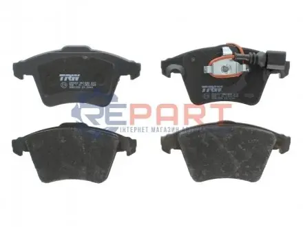 Фото Комплект гальмівних колодок (передніх) VW Multivan/T5 03-/T6 15- (з датчиком) TRW (GDB1555) зображення 1
