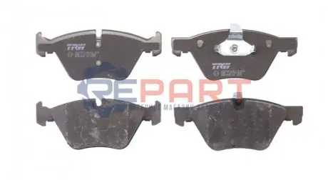 Фото Колодки гальмівні (передні) BMW 3 (E90-93) 04-/ X1 (E84) 09- замінено на 0 986 494 118 TRW (GDB1559) зображення 1