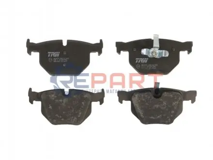 Фото Колодки гальмівні (задні) BMW X5 (E70) 06-13/(F15/F85) 13-18/X6 (E71/E72) 08-14/(F16/F86) 14-19 TRW (GDB1560) зображення 1