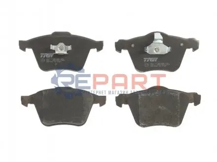 Фото Колодки гальмівні (передні) Volvo XC90 02-14 TRW (GDB1565) зображення 1