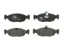 Комплект гальмівних колодок задн, JAGUAR XJ, XK 8 3.2/4.0/4.2 09.89-12.06 TRW (GDB1569) зображення 1