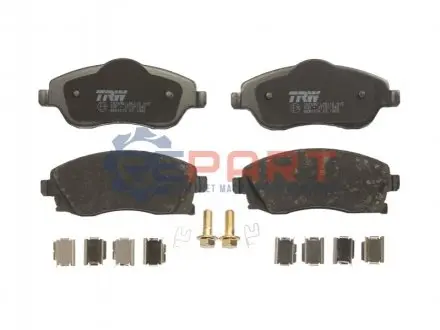 Фото 1 — Колодки гальмівні (передні) Opel Combo 01-/Corsa C 00-09/Meriva A 03-10/Tigra 04-10 TRW (GDB1570) Фото Колодки гальмівні (передні) Opel Combo 01-/Corsa C 00-09/Meriva A 03-10/Tigra 04-10 TRW (GDB1570) зображення 1