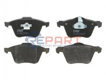 Фото 1 — Колодки гальмівні (передні) Volvo S60 00-10/V70 01-08/S80 01-06/XC90 02-14 TRW (GDB1576) Фото Колодки гальмівні (передні) Volvo S60 00-10/V70 01-08/S80 01-06/XC90 02-14 TRW (GDB1576) зображення 1