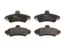 Комплект гальмівних колодок задн, FORD COUGAR, MONDEO I, MONDEO II 1.6-2.5 01.93-12.01 TRW (GDB1580) зображення 1