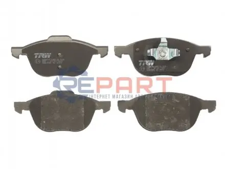 Колодки гальмівні (передні) Ford C-Max/Focus/Mazda 3/5 03- TRW GDB1583 Купити в Україні