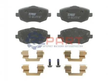 Тормозные колодки, дисковые. TRW GDB1593