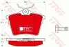 Комплект тормозных колодок, дисковый тормоз TRW (GDB1596DTE) изображение 1