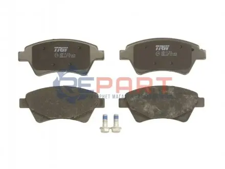 Фото Колодки гальмівні (передні) Renault Kangoo 4x4 01- TRW (GDB1597) зображення 1