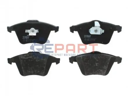 Фото Колодки гальмівні (передні) Ford Focus/Mazda 3 05-14/Opel Vectra C 05-08/Volvo C30/S40/V40/V50 03- TRW (GDB1607) зображення 1