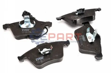 Фото Колодки гальмівні (передні) Audi A3/Seat Leon/Skoda SuperB/VW Golf/Passat 03-15 TRW (GDB1616) зображення 1