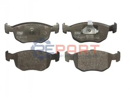 Комплект гальмівних колодок передн, FORD ESCORT VI, MONDEO II, SCORPIO II 1.8-2.9 10.94-09.00 TRW GDB1618