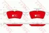 Керамічні гальмівні колодки задн, VOLVO C30, C70 II, S40 II, V50 CADILLAC BLS, CTS CHEVROLET VECTRA CITROEN C5 III FORD C-MAX, FOCUS C-MAX, FOCUS II, FOCUS III, FOCUS IV 1.3-5.0 01.99 TRW (GDB1621DTE) зображення 1