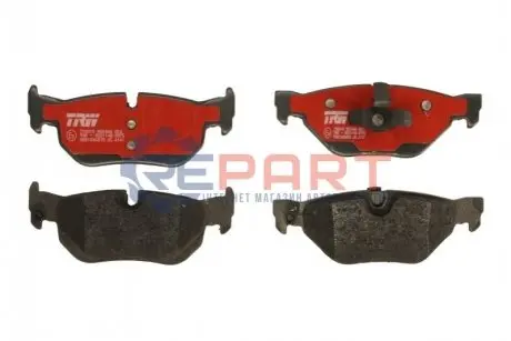 Тормозные колодки, дисковые. TRW GDB1626DTE