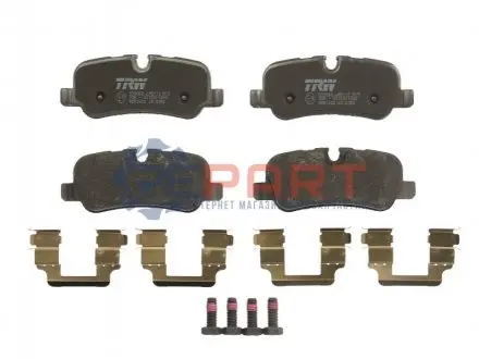 Фото Колодки тормозные (задні) Land Rover Discovery IV 09-18 TRW (GDB1632) зображення 1