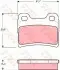 Комплект гальмівних колодок задн, FORD ESCORT CLASSIC, ESCORT V, ESCORT V EXPRESS, ESCORT VI, ORION III 1.3-2.0 07.90-06.01 TRW (GDB1639) зображення 1