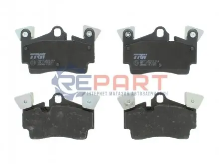 Колодки гальмівні (задні) Audi Q7/VW Touareg 2.5D-6.0D 02- TRW GDB1652 Купити в Україні