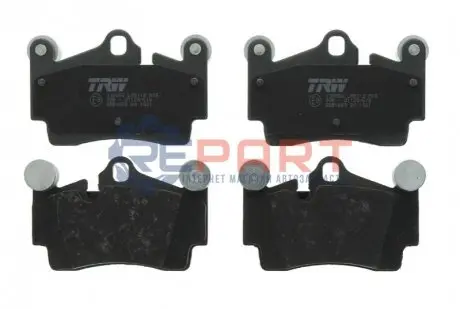 Колодки гальмівні (задні) Audi Q7/VW Touareg 2.5D-6.0D 02- TRW GDB1653 Купити в Україні