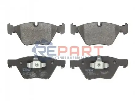 Фото 1 — Колодки гальмівні (передні) BMW 1 (E81/E87) 04-12/3 (E90-E93) 05-13/X1 (E84) 11-15 TRW (GDB1662) Фото Колодки гальмівні (передні) BMW 1 (E81/E87) 04-12/3 (E90-E93) 05-13/X1 (E84) 11-15 TRW (GDB1662) зображення 1