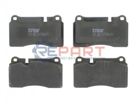 Фото Колодки гальмівні (передні) VW Touareg 2.5-4.2 TDI/FSI 02- (Brembo) TRW (GDB1670) зображення 1