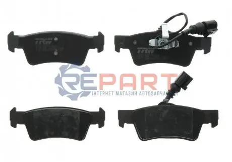 Фото 1 — Тормозные колодки, дисковые. TRW (GDB1672) Фото Тормозные колодки, дисковые. TRW (GDB1672) изображение 1