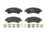 Комплект гальмівних колодок (передніх) Citroen C2/C4 04-/C3 09-/Berlingo/Peugeot 206/307 96-/207 06-/208 12- GDB1677